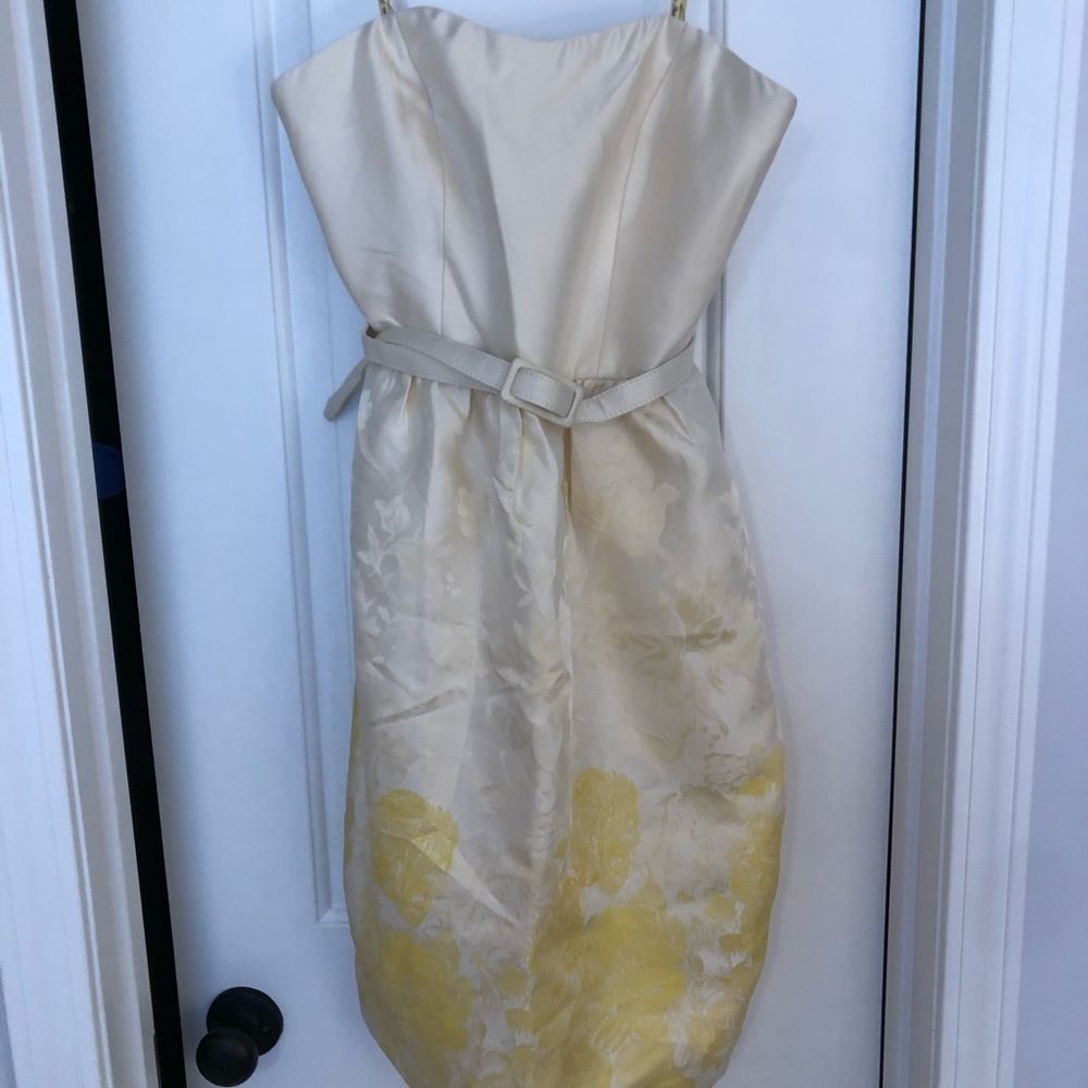 Monique Lhuillier BRIDESMAIDS belted mini